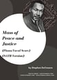 Mass of Peace and Justice (SATB version) (Piano/Vocal score) SATB Vocal Score cover